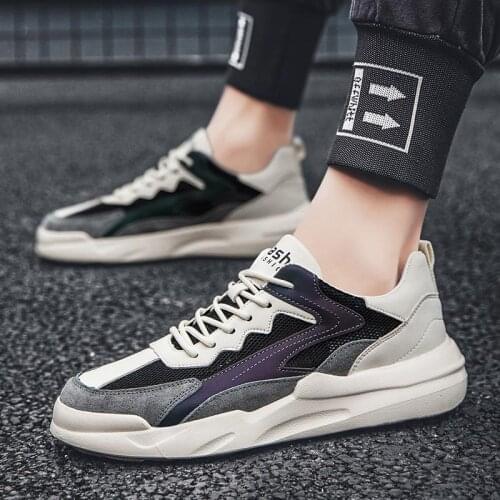 Outdoor Massive Sport Shoes Men Sneakers Man 2020 Mens Sneakers 2020 Trainers Running Shoes Mens Sports Black Gray Flat B-978