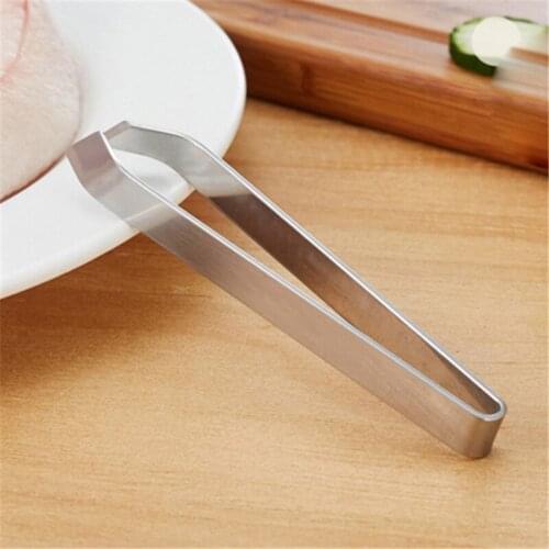 Stainless steel wool clip kitchen household fishbone clip chicken duck feather plucking fishbone forceps tweezers plucking tool