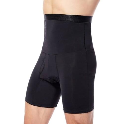 3XL Mens Body Shaper Pants High Waist Trainers Slimming Panties Belly Abdomen Fat Drawing Fitness Underwear Shape Wear bellyfat