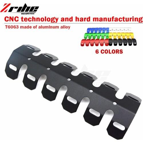 FOR Hot Motorcycle Exhaust Muffler Pipe Leg Protector Heat Shield Cover For Ducati Scrambler Multistrada 1100 1200 MTS1000 all y