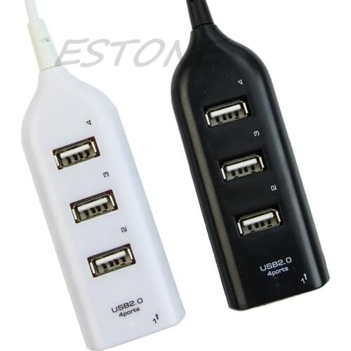 High Speed 4 Port USB 2.0 Multi HUB Splitter Expansion Desktop PC Laptop Adapter-mouse pad