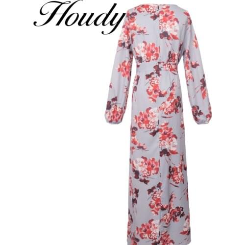 Summer Floral Print Dress Style Traditional Kimono Women Long Skirt Round Neck Print Breathable Beautiful Robe Plus Size Women