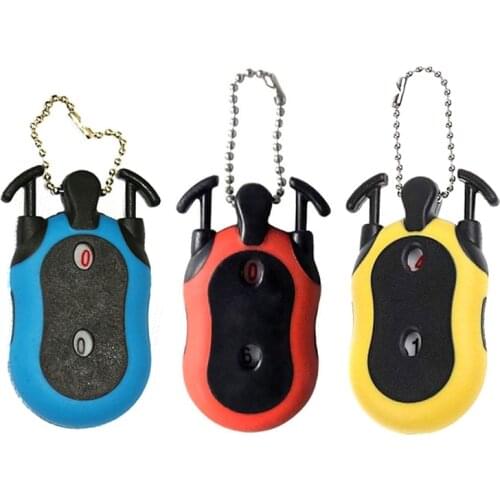1 Pcs Mini Handy Golf Counter Golf Stroke Shot Putt Score Counter Golf Training Aids Tally Keeper Golf Score Indicator Hot Sell