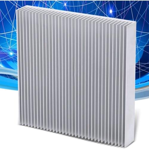 4Pcs Heat Sink High-Power Aluminum Cooling Heat-Dissipating Parts 90 x 90 x 15MM Heat Sink Board