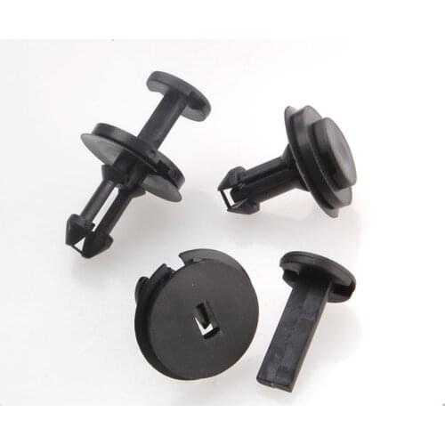 50Pcs Lower Front Air Deflector Retainer Trim 15733971 Clip Fit For C K Chevrolet Silverado High Quality Black Car Accessories