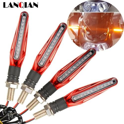 Motorcycle Accessorie LED plastic 38V Turn Signal Light Direction Indicators Amber light For Suzuki GSX650F SV650 SV650S GSX650F