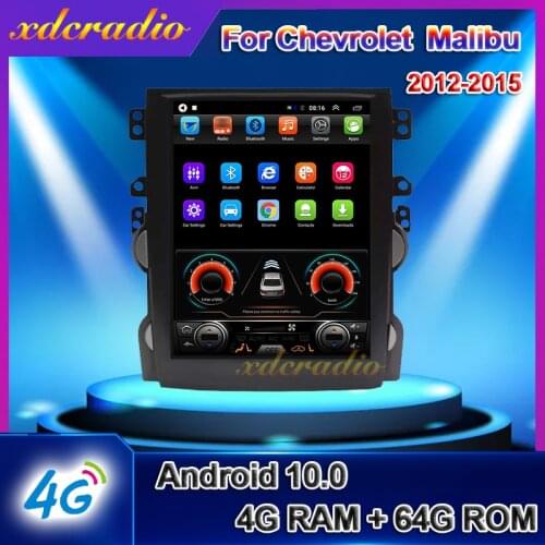 Xdcradio 10.4" Android 10.0 For Chevrolet Malibu Car Radio Automotivo Car Multimedia Player Auto GPS Navigation Stereo 2012-2015