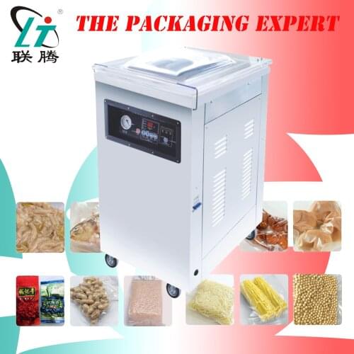 Free Shipping Food Rice Tea Vacuum Sealer Vacuum Packing Machine Vacuum Chamber Aluminum Bags Vacuum Packaging Sealing Machine