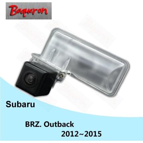 BOQUERON for Subaru BRZ 2012~2015 Outback 2015 Car Rear View Camera HD CCD Night Vision Backup Reverse Parking Camera NTSC PAL