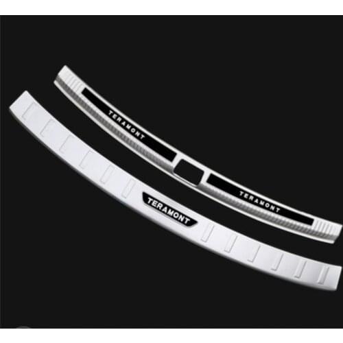 For Volkswagen Teramont 2019-2020 High-quality stainless steel Rear guard plate bright strip car accessories Car styling