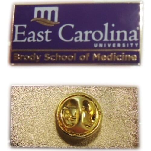 Custom metal logo name badge cheap custom made Epoxy Enamel badges