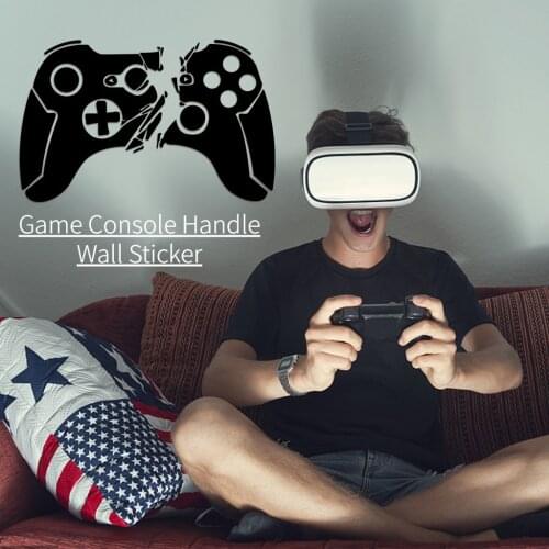 Game Console Handle Carved Stickers Room Decor Sticker Decoration Personalized Wall Stickers Home Decoration Wall