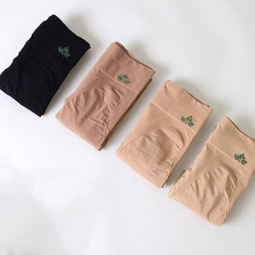 New Big Size Micro Compression Slim Tights Sexy Autumn Spring Winter Girls Pantyhose High Waist Full Foot Skin Black Tights