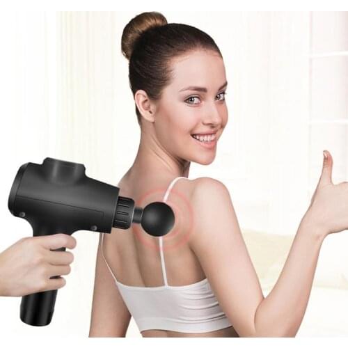 Fascia gun muscle massager for athletes to relax and restore depth with powerful vibration massage stick