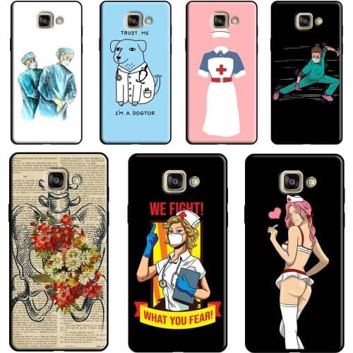 Doctor Nurse Medical Case For Samsung Galaxy J1 J3 J5 J7 A3 A5 2016 2017 J2 Core J4 J6 Plus J8 A6 A7 A8 A9 2018