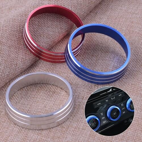 DWCX A/C Heater Climate Control Switch Panel Buttons Knobs Cover Trim Ring Fit For Mitsubishi Lancer Outlander