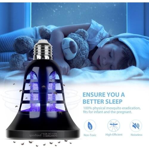 New E27 LED lamp mosquito lamp electric shock usb indoor outdoor mosquito repellent warranty 2 years