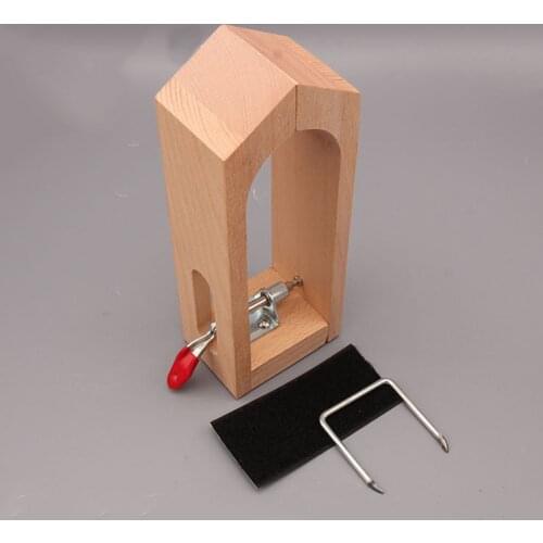 Simple wooden frame leather leather art hand-sewn wooden clips handmade leather diy tools retaining clips beech tools wooden fra