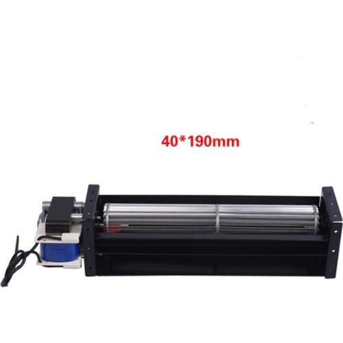 High Airflow Crossflow Ventilation crossflow fan 40*190mm/40*90mm AC220V cooling cross flow fan