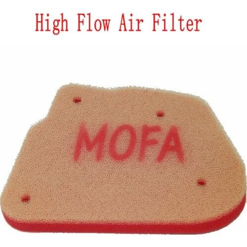 Free shipping motorcycle high flow air sponge cleaner air filter For Yamaha ZUMA 50 WY50 BWS100 4VP 5CP 5FA scooter air filter