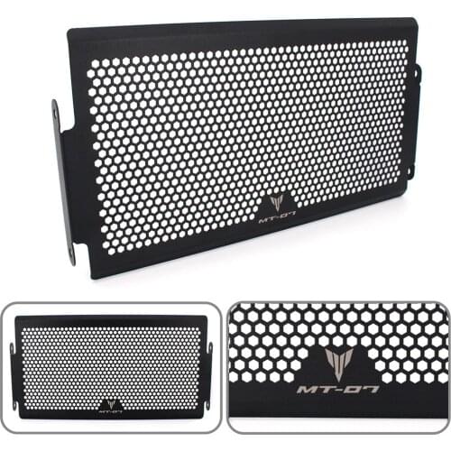 For Yamaha MT-07 MT07 FZ-07 FZ07 2014-2018 2017 Motorbike Radiator Protective Cover Guards Radiator Grille Cover Protecter Grill