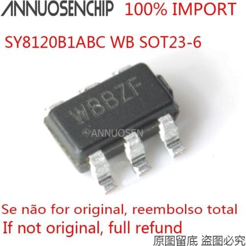 10PCS - 3000PCS SY8120B1ABC SY8120B SY8120 WB SOT23-6 100% imports new original and in stock