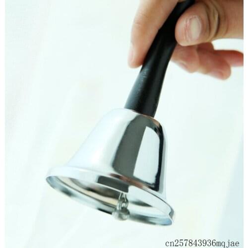 100Pcs Hotel Hand Bell Noble Reception Dinner Handbell Party Call Bell Service for Shop School Restaurant