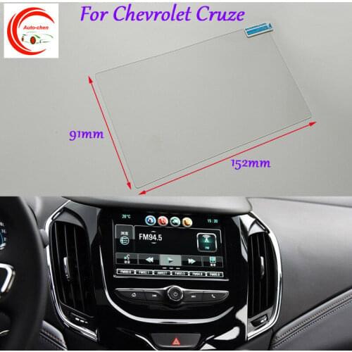 7 Inch Car GPS Navigation Screen HD Glass Protective Film For Chevrolet Cruze Interior Sticker Accessories