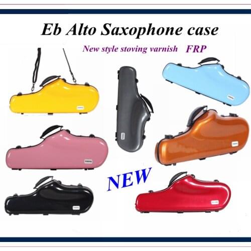 Saxophone accessories parts - saxophone case - FRP Eb Alto Saxophone bag , backpack , New style stoving varnish