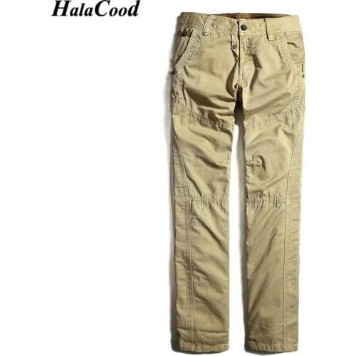 Hot Brand Mens Cargo Pants Casual Mens Pant Cotton Multi Pocket Military Overall Mr Outdoors High Quality Trousers Plus size