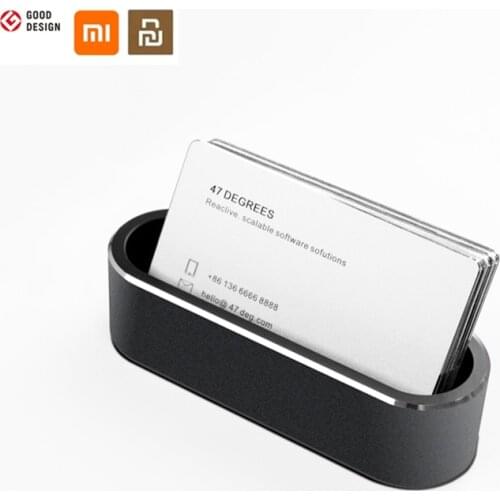 Original Xiaomi MIIIW Card Holder Stainless Steel Silver Aluminium mi Credit Card Case Women Men ID Card Box Case Pocket Purse