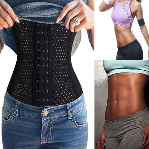 Dropshipping Women Breathable Waist Shapers Waist Trainer Cincher Underbust Shapers Corset Body Shaper 2019 Breathable Shapewear
