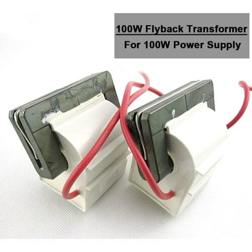 Double Laser High Voltage Transformer Flyback Lgnition Coil For 100W CO2 Laser Power Supply Parts