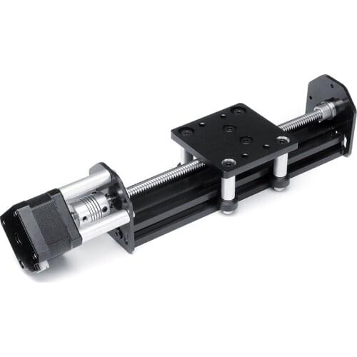 HPV4 Linear Guide Set Openbuilds Mini V Linear Actuator 100-500mm Linear Module with 17HS3401S Stepper Motor