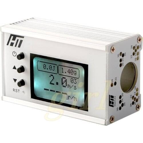 HT-X3005 Speed meter English Initial Speed/Kinetic Energy/Range of Velocimeter Liquid Crystal Performance Value Over X3005