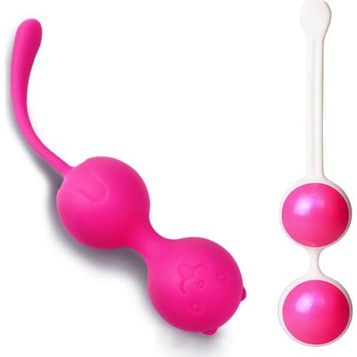 Sex Toys for Women Medical Vaginal Balls Magic Kegel Exercises Silicone Koro Kegel Geisha Chinese Balls Dumbbe Exercise Device