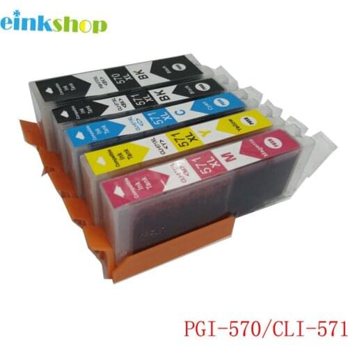 Einkshop mg5750 pgi570 pgi 570 cli-571 ink cartridge for canon PIXMA MG5751 MG5752 MG5753 MG6850 MG6851 MG6852 MG6853 pgi 570