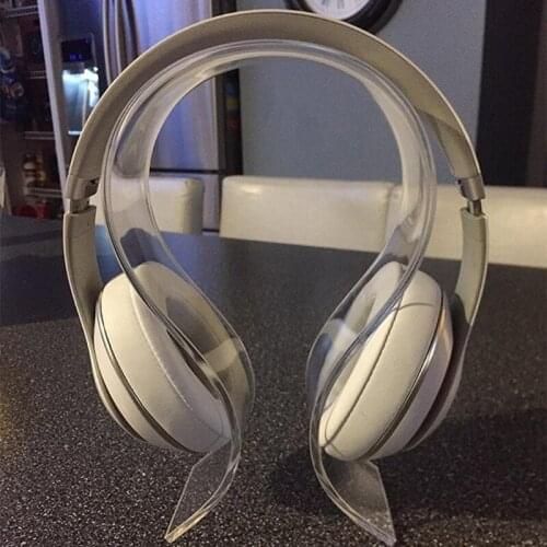 Headphone Stand Acrylic Hanger for Studio-Headphones Gaming Headset Display Holder Rack for All Brands Au13 21 Dropship