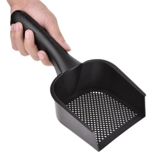 Portable Indoor Sand Shovels Durable Plastic Practical Cleaning Cat Pet Litter Scoop Shovel Pets Supplies Large Scooper