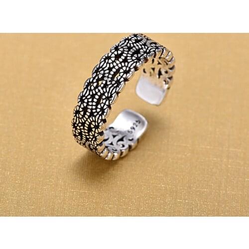 925 Sterling Silver Hand Open Finger Rings for Women Sterling Silver Jewelry