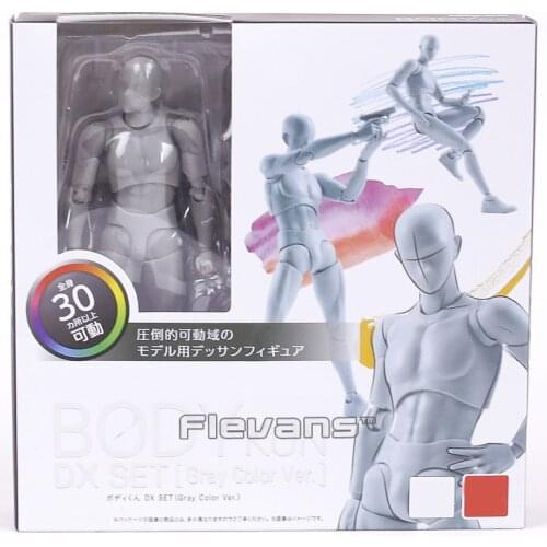 SHF BODY KUN / BODY CHAN DX SET PVC Action Figure Collectible Model Toy with Stand