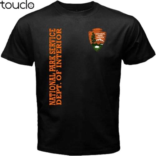 Variations Of NPS National Park Service TShirt 100% Cotton Mens T Shirt