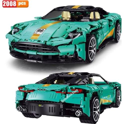 High-Tech Series Super Sports Car Building Block Famous Racing Bicycle Vehicle Modle Bicks MOC Toys For Children Birthday Gifts