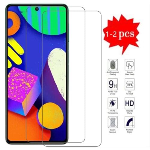 For Samsung Galaxy F62 Tempered Glass 9H High Quality Protective Film Screen Protector Phone Cover Glass For Samsung Galaxy M62