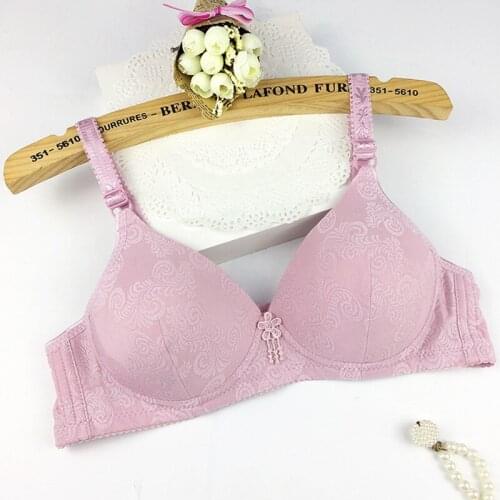 Push Up Women Bra Wireless Underwear Bras for Women Adjusted-straps Ladies Padding Bralette Cup A B 30 32 34 36 38