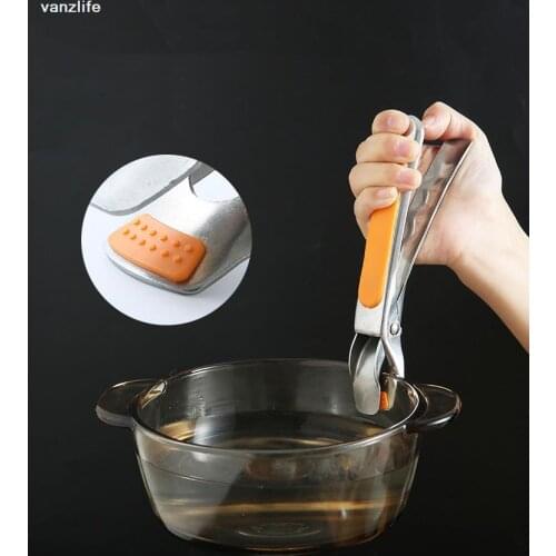 To prevent hot clip to bowl clip plate to plate ware bowl of steaming casserole dish clincher non-slip household kitchen bowl