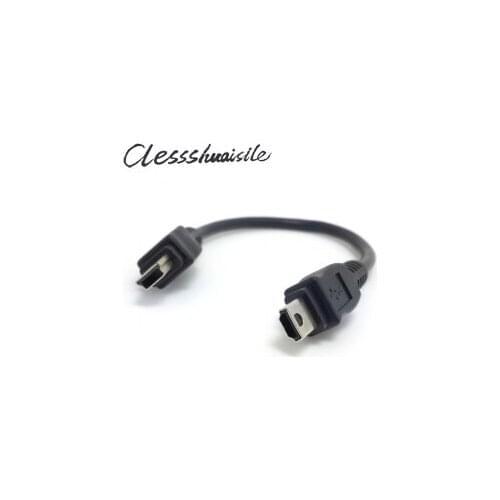 10cm USB 2.0 OTG Host cable MINI A 5pin Male to Mini B 5pin Male Wire Mini-a to mini-b