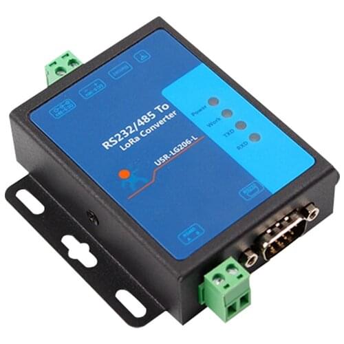 Lora Module Wireless Data Transmission Radio 433mHz Point-to-point 232/485 Serial Port USR-LG206-L-P