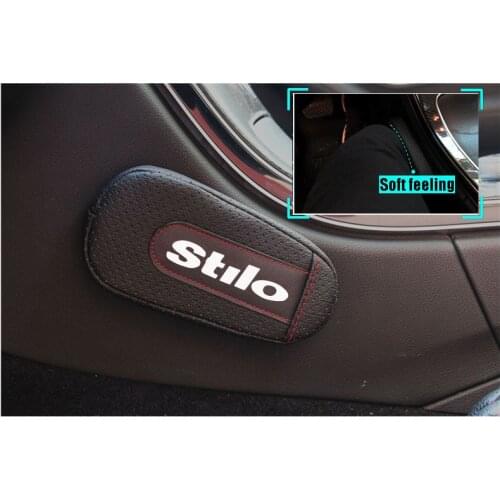 Soft and comfortable Foot Support Cushion Car Door arm pad For FIat Stilo