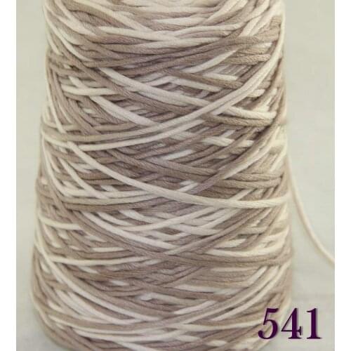 1X400g soft sell high quality 100% cotton hand-woven yarn Beige Coffee cone 422-541